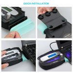 TeckNet N10 Notebook Portable Vacuum Cooler - охлаждаща приставка за Mac и преносими компютри (черен) 2