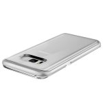 Verus Crystal Bumper Case - хибриден удароустойчив кейс за Samsung Galaxy S8 (сребрист-прозрачен) 2