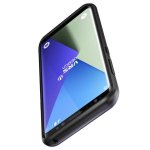 Verus High Pro Shield Case - висок клас хибриден удароустойчив кейс за Samsung Galaxy S8 (черен-лилав) 3