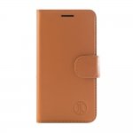 JT Berlin LeatherBook Style Case - хоризонтален кожен (естествена кожа) калъф тип портфейл за Samsung Galaxy A5 (2017) (кафяв) 1