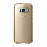 Skech Matrix Case - удароустойчив TPU калъф за Samsung Galaxy S8 (златист-прозрачен) 1