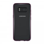 Incipio Octane Pure Case - удароустойчив хибриден кейс за Samsung Galaxy S8 (лилав-прозрачен) 1