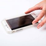 CaseMate Glided Glass - стъклено защитно покритие за дисплея на iPhone 8, iPhone 7, iPhone 6S, iPhone 6 (розово злато) 2