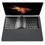 Macally Keyboard Cover - силиконов протектор за клавиатурата на MacBook Pro with Touch Bar (прозрачен-мат) 1