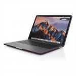 Incipio Feather Cover Case - предпазен кейс за Apple MacBook Pro 13 Touch Bar и MacBook Pro 13 (модел края на 2016) (лилав) 6
