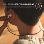 Elago AirPods Strap - тънко силиконово въженце за безжични слушалки Apple AirPods (бял-фосфор) 7