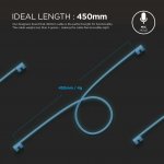 Elago AirPods Strap - тънко силиконово въженце за безжични слушалки Apple AirPods (бял-фосфор) 3