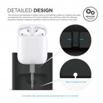 Elago Airpods Charging Station - док станция за зареждане на Apple Airpods (черна) 2