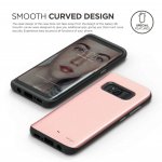 Elago S8 Grip Hybrid Case - удароустойчив хибриден кейс за Samsung Galaxy S8 (розово злато) 1