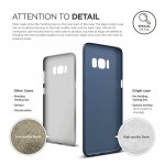 Elago Inner Core Case - тънък полипропиленов кейс (0.3 mm) за Samsung Galaxy S8 Plus (тъмносин) 4