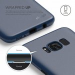 Elago Inner Core Case - тънък полипропиленов кейс (0.3 mm) за Samsung Galaxy S8 Plus (тъмносин) 3