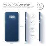 Elago Inner Core Case - тънък полипропиленов кейс (0.3 mm) за Samsung Galaxy S8 Plus (тъмносин) 6