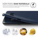 Elago Inner Core Case - тънък полипропиленов кейс (0.3 mm) за Samsung Galaxy S8 Plus (тъмносин) 5