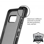Prodigee Safetee Case - хибриден кейс с висока степен на защита за Samsung Galaxy S8 (сив) 1