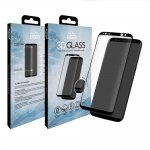 Eiger 3D Glass Edge to Edge Curved Tempered Glass - калено стъклено защитно покритие с извити ръбове за целия дисплея на Samsung Galaxy S8 Plus (черен-прозрачен) 3