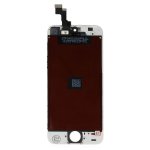 OEM iPhone 5S Display Unit - резервен дисплей за iPhone 5S (пълен комплект) - бял 1