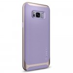 Spigen Neo Hybrid Case - хибриден кейс с висока степен на защита за Samsung Galaxy S8 Plus (лилав-златист) 5