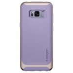 Spigen Neo Hybrid Case - хибриден кейс с висока степен на защита за Samsung Galaxy S8 Plus (лилав-златист) 1