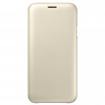 Samsung Flip Wallet Cover EF-WJ730CFEGWW - оригинален кейс за Samsung Galaxy J7 (2017) (златист) 1