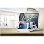 Satechi Multi Dock 7 Port USB-C Station - док станция с 5xUSB и 2xUSB-C гнезда за зареждане за таблети и смартфони (бял) 10