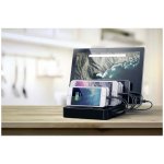 Satechi Multi Dock 7 Port USB-C Station - док станция с 5xUSB и 2xUSB-C гнезда за зареждане за таблети и смартфони (черен) 9