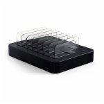 Satechi Multi Dock 7 Port USB-C Station - док станция с 5xUSB и 2xUSB-C гнезда за зареждане за таблети и смартфони (черен) 1