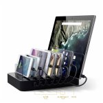 Satechi Multi Dock 7 Port USB-C Station - док станция с 5xUSB и 2xUSB-C гнезда за зареждане за таблети и смартфони (черен) 6