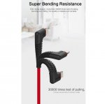 Comma Bingo MFI Angled Cable - изключително здрав и качествен Lightning кабел за iPhone, iPad, iPod (150 см.) (син) 4