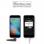 Comma Bingo MFI Angled Cable - изключително здрав и качествен Lightning кабел за iPhone, iPad, iPod (150 см.) (син) 2