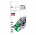 4smarts 360° Protection Set - тънък силиконов кейс и стъклено защитно покритие за дисплея на Samsung Galaxy J3 (2017) (прозрачен) 4