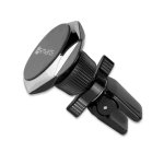 4smarts Ultimag Magnetic Vent Car Holder Clampmag - магнитна поставка за радиатора на кола за iPhone и смартфони (черен-сребрист) 1