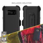 Otterbox Defender Case - изключителна защита за Samsung Galaxy S8 (черен) 3