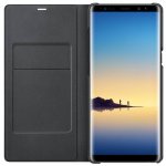 Samsung LED View Cover EF-NN950PB - оригинален калъф през който виждате информация от дисплея за Samsung Galaxy Note 8 (черен) 2
