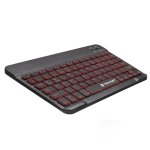 Tecknet Ultra Slim Backlit Bluetooth Keyboard X366 - безжична клавиатура за компютри и таблети с bluetooth (черен) 1