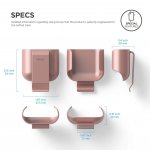 Elago Airpods Carrying Clip - полимерна щипка за оригиналния калъф на Apple Airpods (розово злато) 2