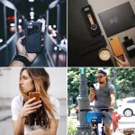 Mujjo Leather Wallet Case - кожен (естествена кожа) кейс с джоб за кредитна карта за iPhone XS, iPhone X (кафяв) 7