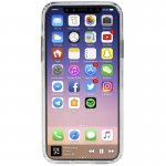 Krusell Kivik Cover - хибриден удароустойчив кейс за iPhone XS, iPhone X (прозрачен) 1