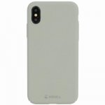 Krusell Sandby Cover - поликарбонатов кейс за iPhone XS, iPhone X (сив) 3