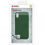 Krusell Sandby Cover - поликарбонатов кейс за iPhone XS, iPhone X (зелен) 5