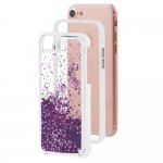 CaseMate Waterfall Case - дизайнерски кейс с висока защита за iPhone 8, iPhone 7, iPhone 6S, iPhone 6 (лилав) 6