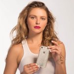 CaseMate Waterfall Case - дизайнерски кейс с висока защита за iPhone 8, iPhone 7, iPhone 6S, iPhone 6 (сребрист) 5