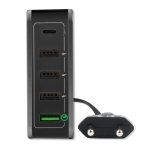 4smarts Charging Station VoltPlug Qualcomm Quick Charge 3.0 & USB Type-C 40W (12A)- захранване с 4хUSB изхода и USB-C изход  4