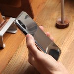 Elago S8 Slim Fit 2 Case - качествен поликарбонатов кейс за iPhone XS, iPhone X (сребрист) 5