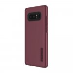 Incipio DualPro - удароустойчив хибриден кейс за Samsung Galaxy Note 8 (тъмночервен) 3