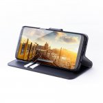 JT Berlin LeatherBook Kreuzberg Case - хоризонтален кожен (естествена кожа) калъф тип портфейл за Samsung Galaxy Note 8 (черен) 1