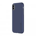 Incipio DualPro Case - удароустойчив хибриден кейс за iPhone XS, iPhone X (тъмносин) 2
