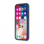 Incipio DualPro Case - удароустойчив хибриден кейс за iPhone XS, iPhone X (тъмносин) 1