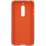 Nokia Rugged Impact Case CC-502 - удароустойчив хибриден кейс за Nokia 5 (черен-оранжев) 1
