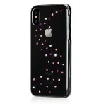 Bling My Thing Milky Way Pink Mix Swarovski - поликарбонатов кейс с кристали Сваровски за iPhone XS, iPhone X (прозрачен) 1