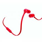 JBL T110 in-ear headphones - слушалки с микрофон за мобилни устройства (червен) 1